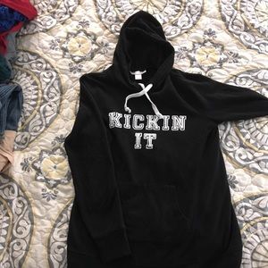 EUC Motherhood Maternity side panel hoody